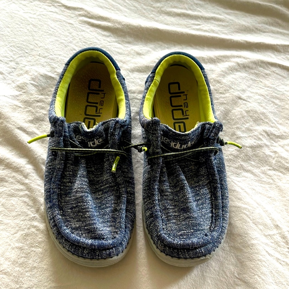 hey dude! Light weight slip on sneaker/boat shoe